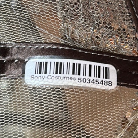 Sony Wardrobe Department Daring Sexy Sequin Mini Dress or Glam Swim Coverup - Picture 16 of 16